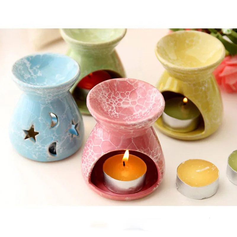 ceramiczna lampka do aromaterapii na świeczkę typu tealight