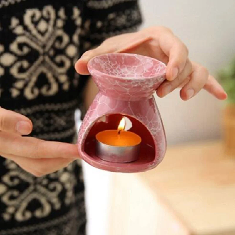 ceramiczna lampka do aromaterapii na świeczkę typu tealight
