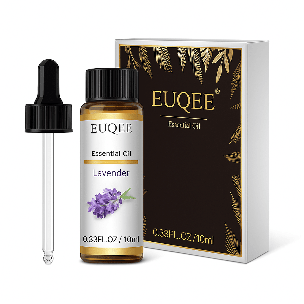 EUQEE 10ml – Naturalny Olejek Eteryczny do Aromaterapii | Eleganckie Opakowanie Prezentowe