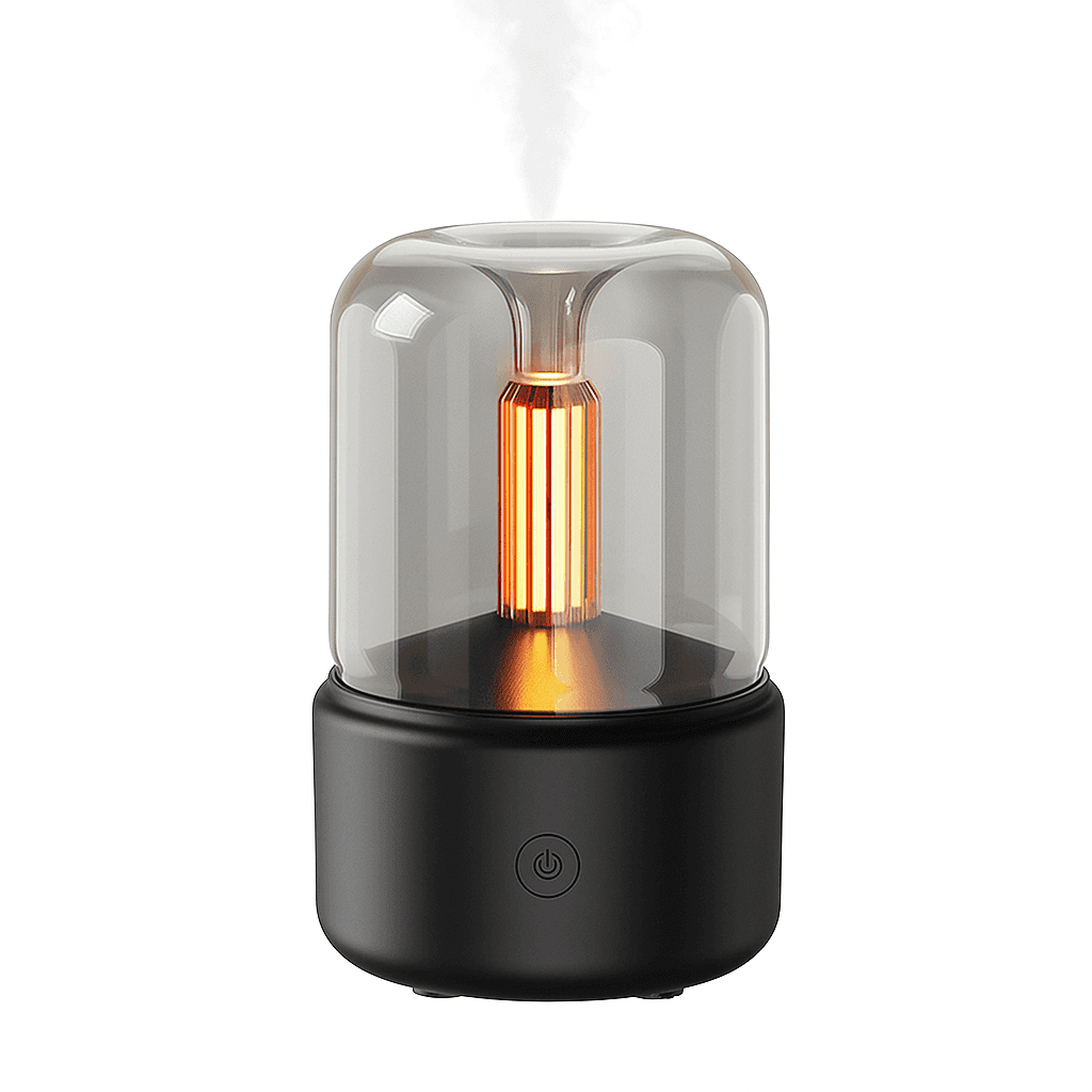 🌟 Dyfuzor Zapachowy z Efektem Świecy | 120ML, USB, Aromaterapia
