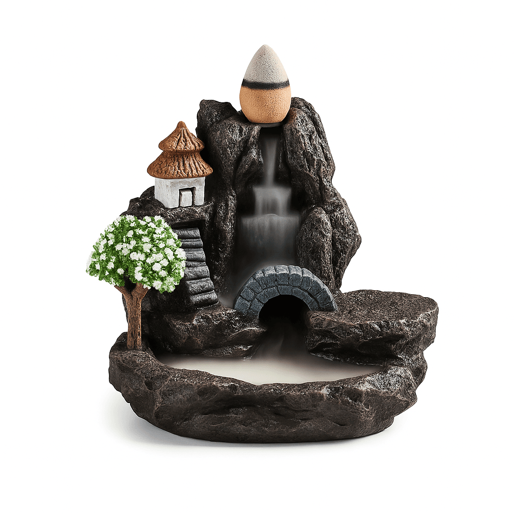 Ceramiczna Kadzielnica Wodospadowa – Aromatyczna Fontanna Relaksun