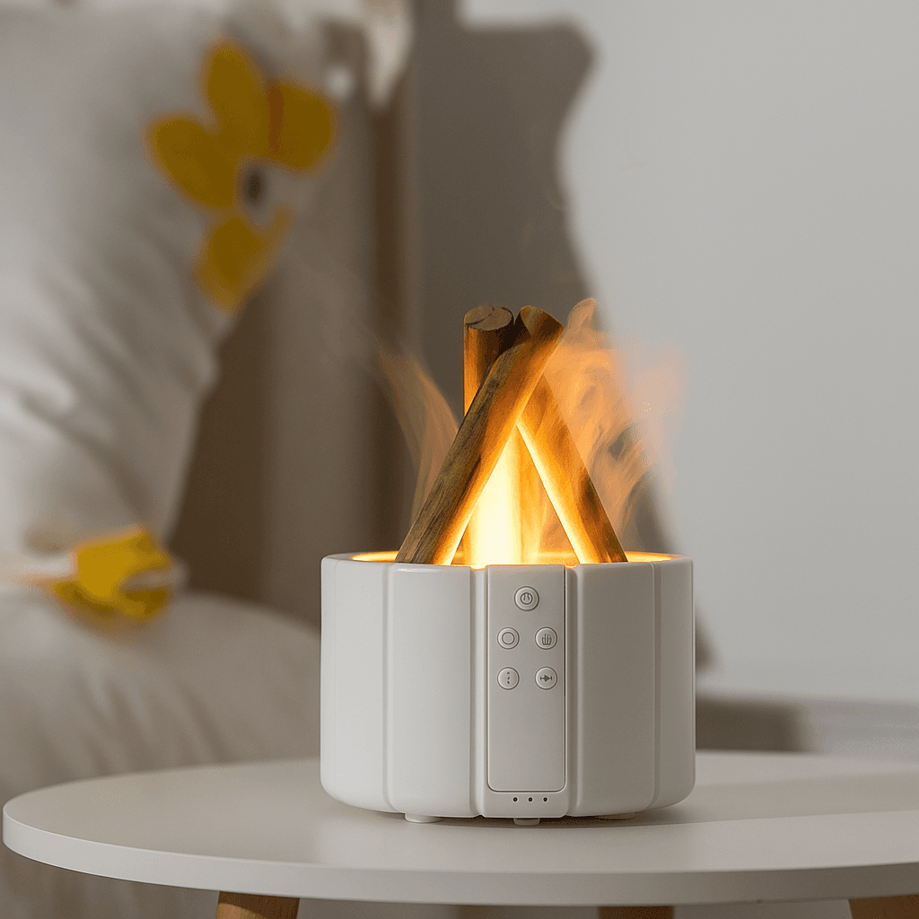 FlameRelax – Ogniskowy Dyfuzor z Aromaterapią