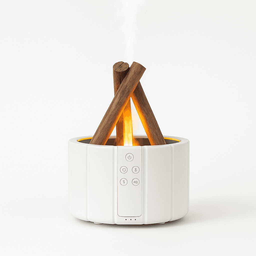 FlameRelax – Ogniskowy Dyfuzor z Aromaterapią