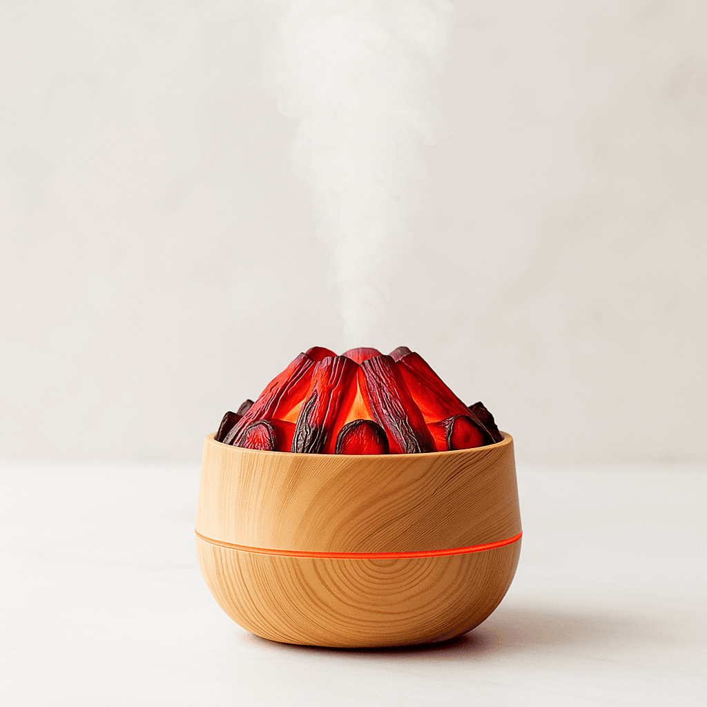 FireGlow – Dyfuzor z Efektem Żaru i Nawilżaczem 300ML